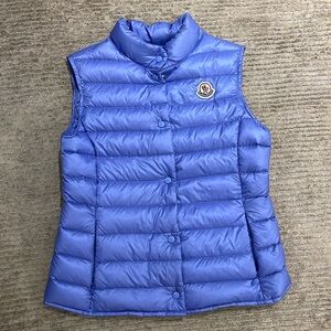 Girls Purple Moncler Liane Down Vest